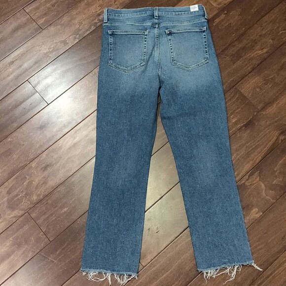 Frank & Eileen Cork The Everyday Jean Straight Leg Raw Hem SIZE 30 - Picture 4 of 9